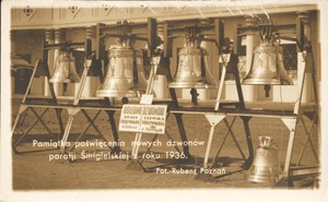 Poświęcenie nowych dzwonów -1936 r.