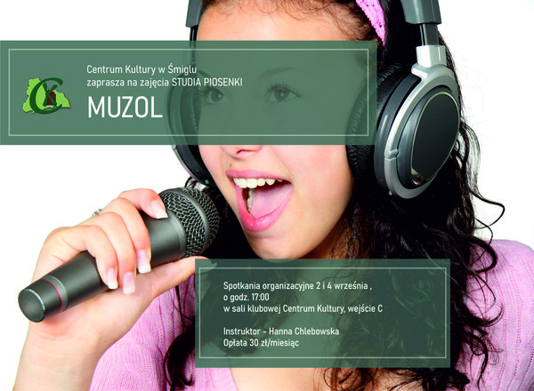 Studio Piosenki MUZOL zaprasza