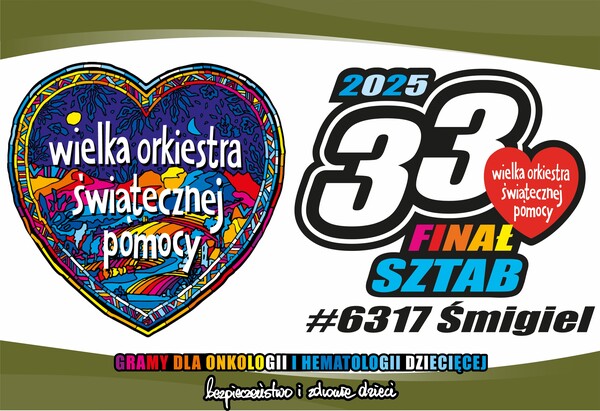 Grafika Wielkiej Orkiestry Świątecznej Pomocy