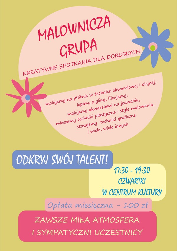 Zapraszamy dorosłych